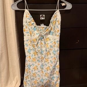 Sky To Moon Summer Mini Floral Dress Sundress
